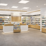 Apotheken Ladenbau nach Maß – Modernes Design in Weiß & Holz