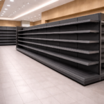 Supermarktregale Anthrazit – Moderne Ladenbau Regalsysteme nach Maß