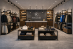 KALUD Signature Wandregal – Offenes Fashion-Wandsystem aus Metall & Steinoptik (Maßanfertigung) – Bild 2