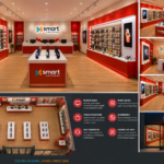Handyladen Einrichtung – Moderner Mobile Store Ladenbau