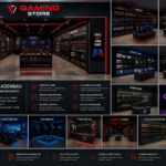 Gaming Store Ladenbau – Moderne E-Sport Shop Einrichtung