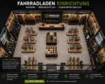 Bike Store Ladenbau für Fahrräder E-Bikes und Fahrradzubehör