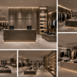 Textilgeschäft Ladenbau moderne Boutique Einrichtung