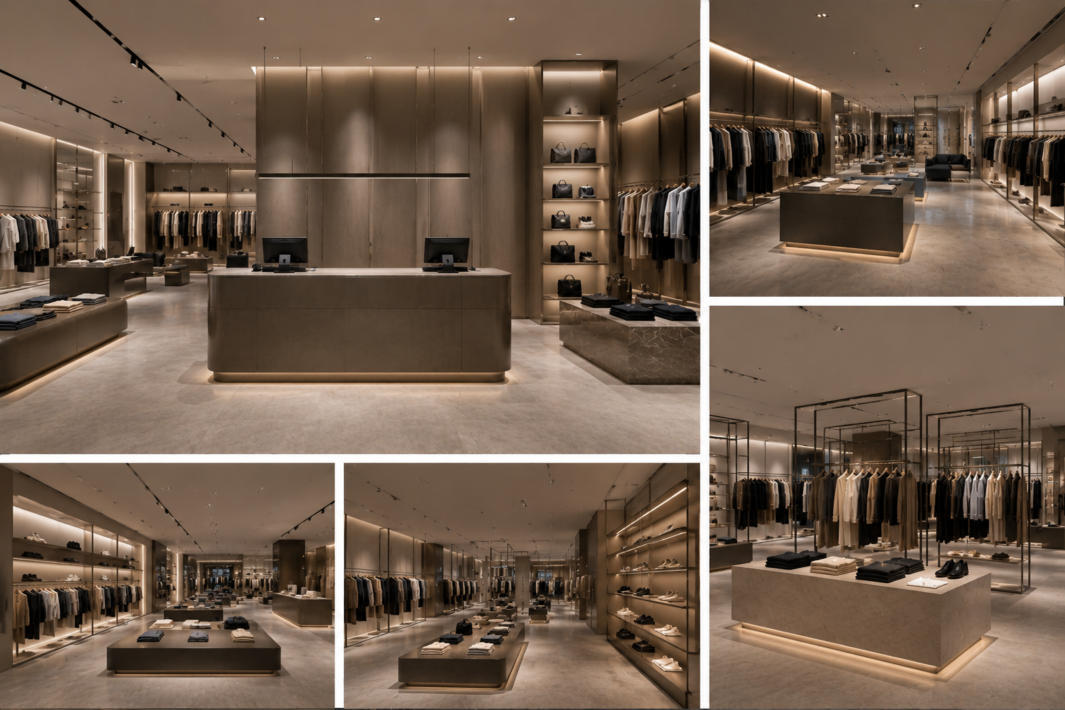 Textilgeschäft Ladenbau moderne Boutique Einrichtung Textilgeschäft Ladenbau moderne Boutique Einrichtung