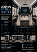 Augenoptik Ladenbau – Moderne Optiker Einrichtung nach Maß – Bild 3
