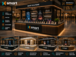 Moderne Kiosk Ladenbau Einrichtung für Einkaufszentren – Coffee, Tea & Dessert Konzept nach Maß – Bild 3