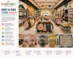Babyshop Ladenbau nach Maß – Moderne Baby Laden Einrichtung – Bild 2