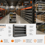 Baumarkt Regale – Moderne Regalsysteme für Fachmärkte